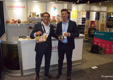 Massimo Bellotti and Massimilano Persico from Carton Pack